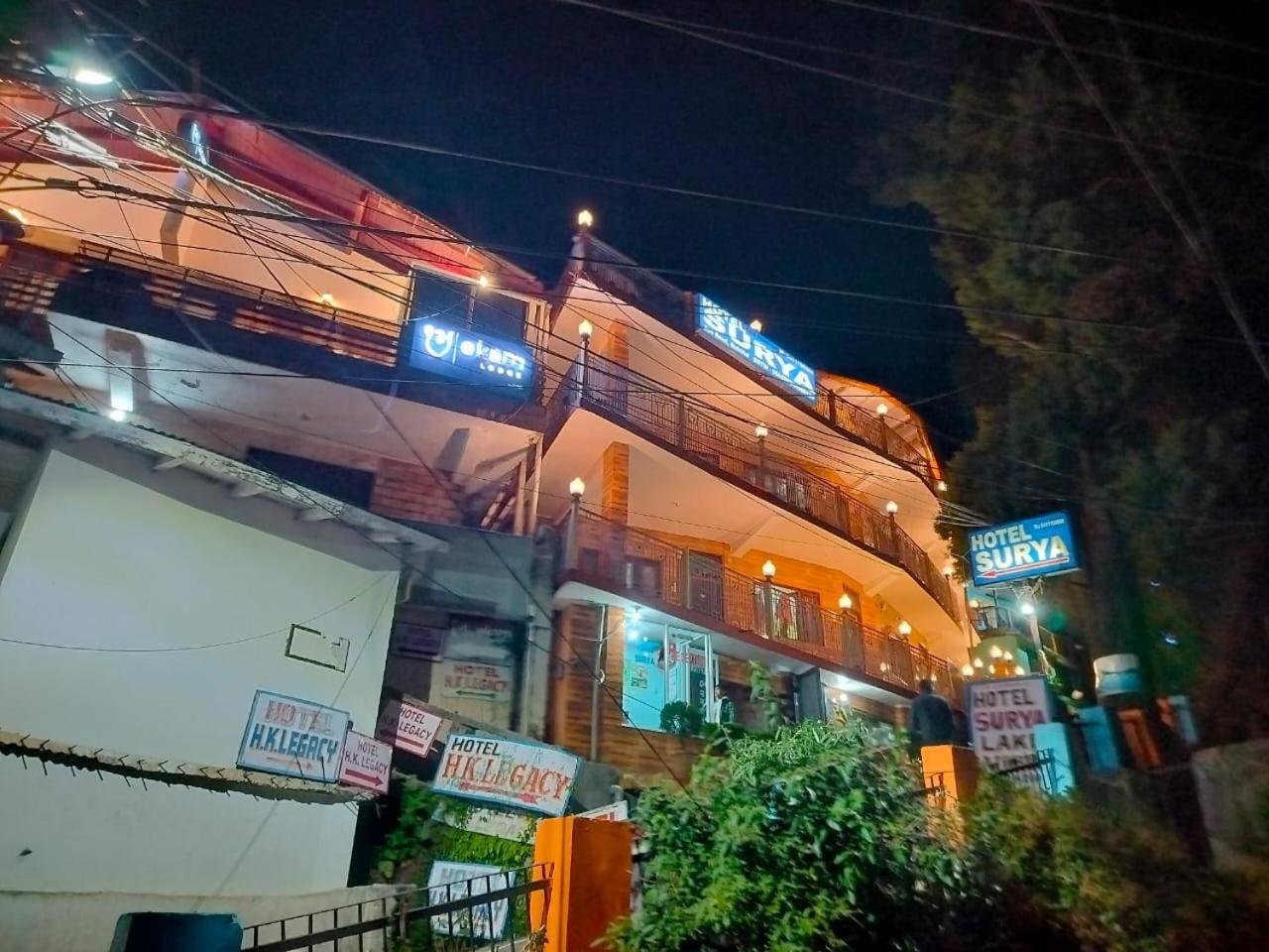 Hotel Surya Lake View Nainital Kültér fotó